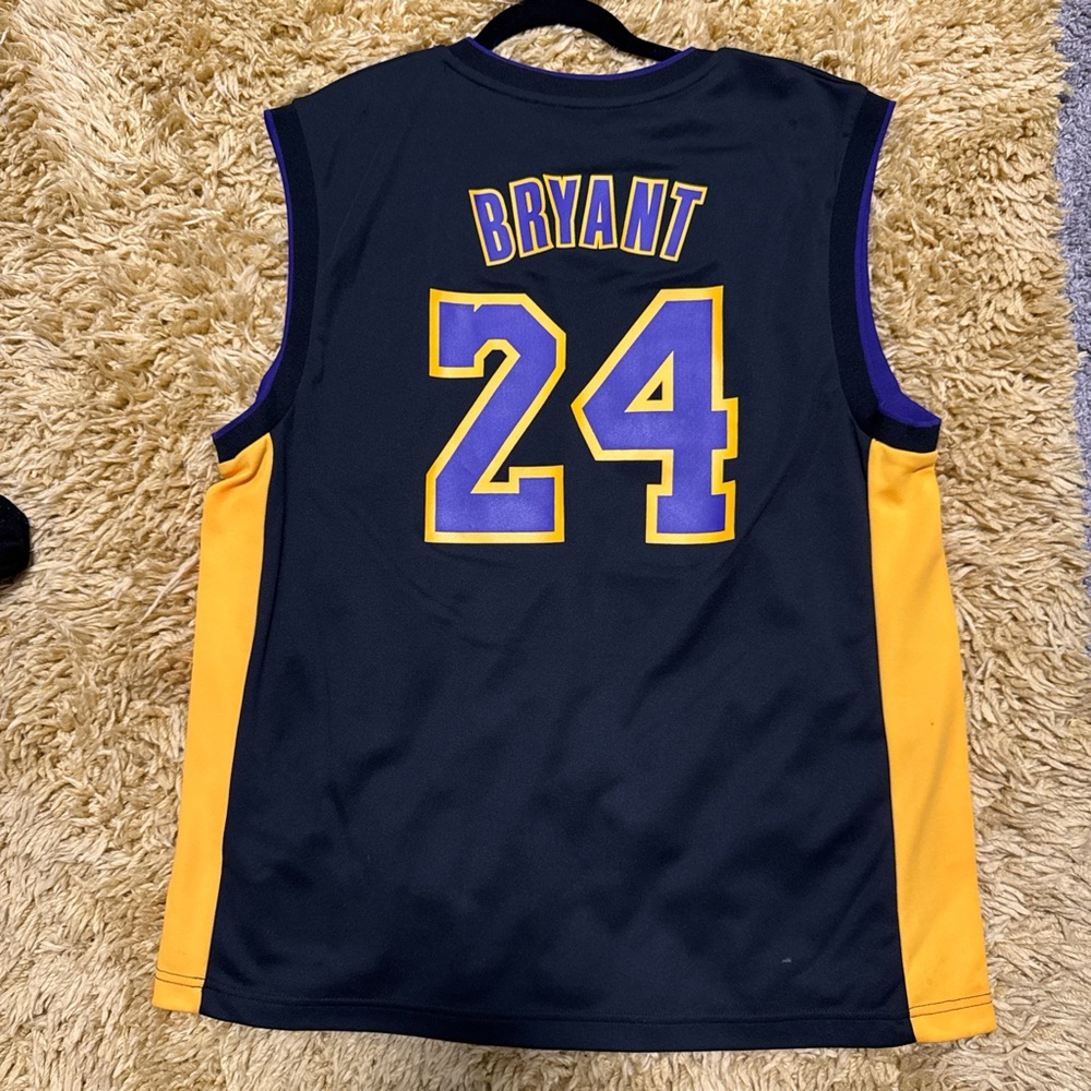 Black and purple Adidas Kobe Bryant jersey